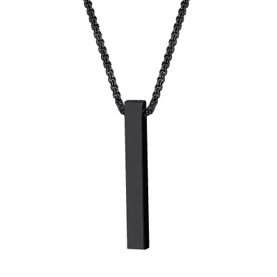 Cadena con pilar rectangular