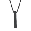 Cadena con pilar rectangular