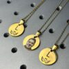 Cadena con placa circular - Imagen 11