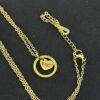 Cadena Circulo dije Corazón - Imagen 4