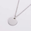 Cadena con placa circular - Imagen 4