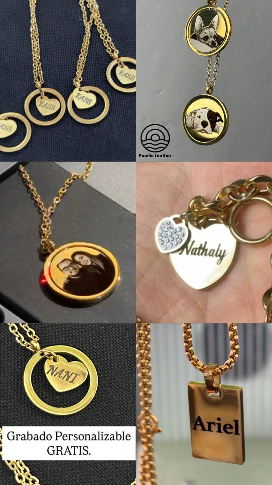 Collar Corazón Y0324 - Imagen 6