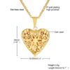 Collar Corazón Y0324 - Imagen 4
