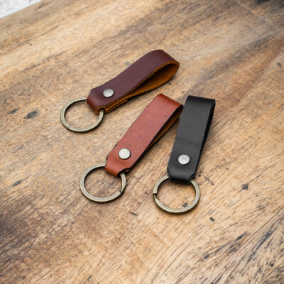 Llaveros 100% cuero
