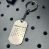 Llavero de Placa Militar - Imagen 4