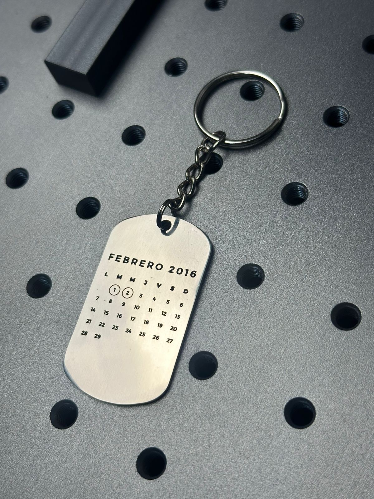 Llavero de Placa Militar - Imagen 4